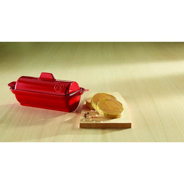 Террин фуа-гра 245x105мм Emile Henry 5865-34 Grand Cru (Древесный уголь)