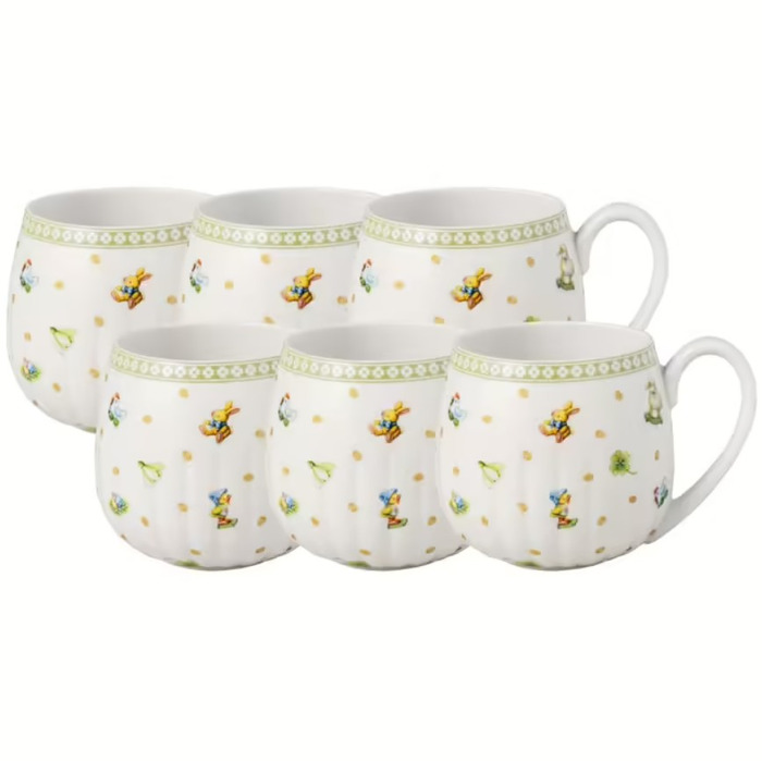 Набір із 6 чашок Easter Delight Villeroy & Boch 350 мл