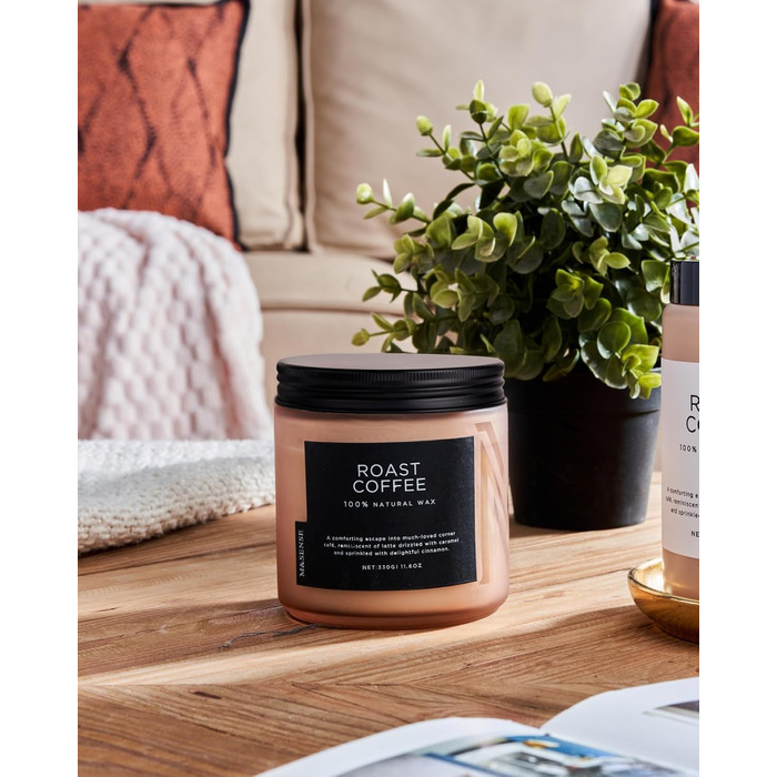 Ароматичні свічки у склянці 330 г, час горіння 70 годин M&SENSE