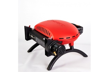 КОМПЛЕКТ Портативний переносний газовий гриль O-GRILL 500, червоний + шланг в подарунок! Код: 011676