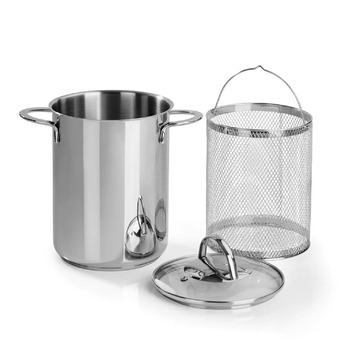 Каструля для спаржі, овочів і макаронів 16 см 4,2л BARAZZONI