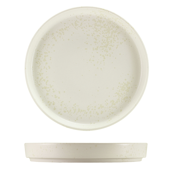 Тарелка презентационная с бортиком 20*h 3 см, серая, Sereno Alto, GenWare