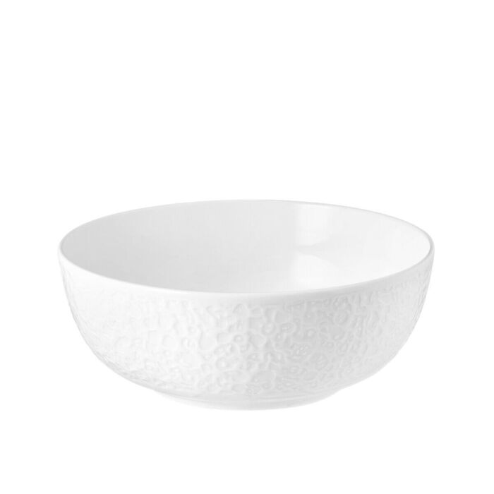 Пиала 20 см рельефная, белая Nori-Home Seltmann Weiden