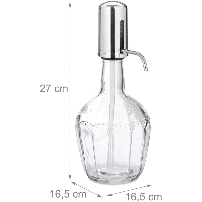 Ручний диспенсер для води у вигляді флакону 2,4 л Relaxdays