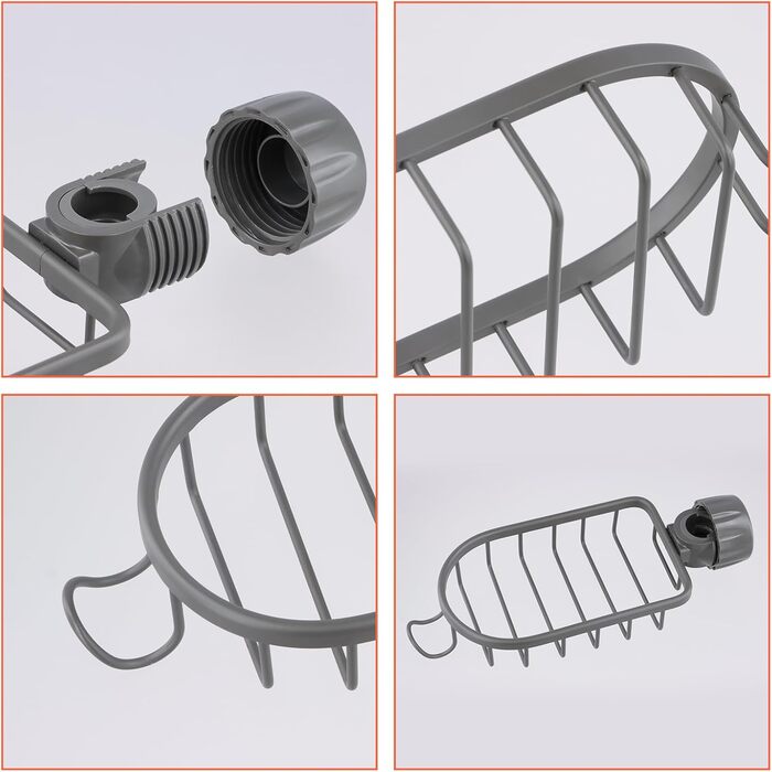 Органайзер для раковини  18 x 10,5 x 4,5 см YILANJIN