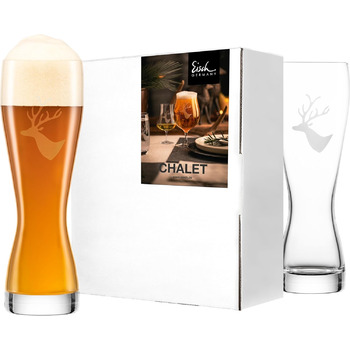 Келих для пива 2 шт. и в подарунковій коробці Eisch Glaskultur