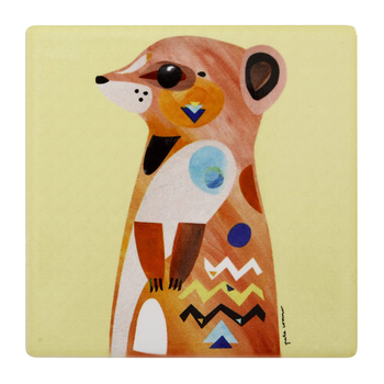 Підставка під кухоль Maxwell & Williams Meerkat PETE CROMER, кераміка, 9,5 х 9,5 см
