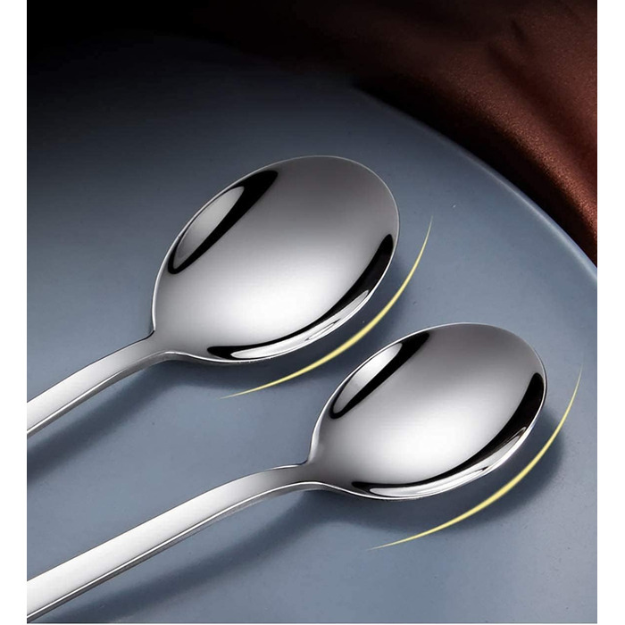 Набір з 12 десертних ложок 15 см, нержавіюча сталь BESCH