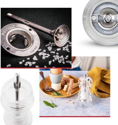 Прозрачный (38 см, соляная мельница), 900822/SME Nancy Acrylic, 6 x 6 x