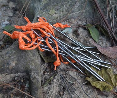 Титановые колышки для палатки 15,8 г. 8 шт. iBasingo