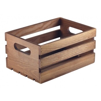 Ящик темный деревянный 21.5x15x10.8 см, GenWare