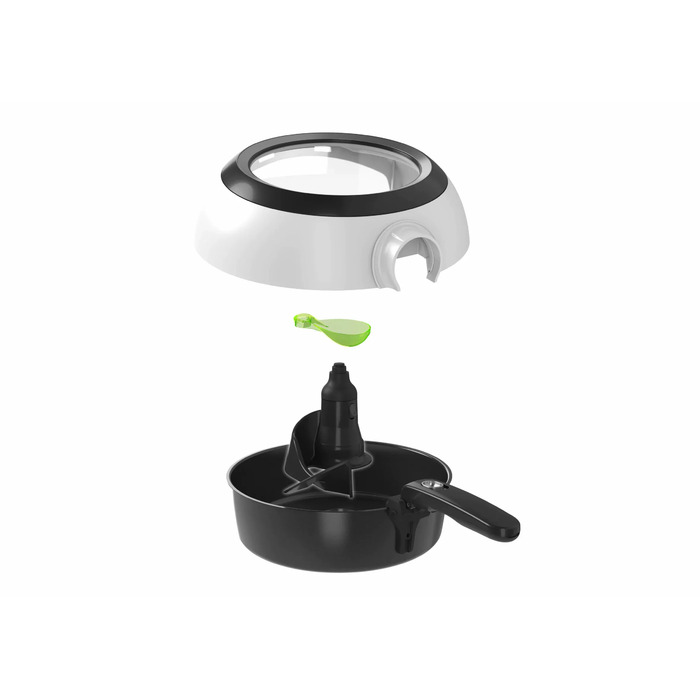 Tefal Мультипіч ActiFry Genius, 1350Вт, чаша-1,2л, сенсорне керув., підкл. до смартфону, авто перемішування, пластик, білий