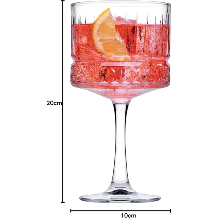 Коктейльный бокал 4 шт 500 мл Pasabahce