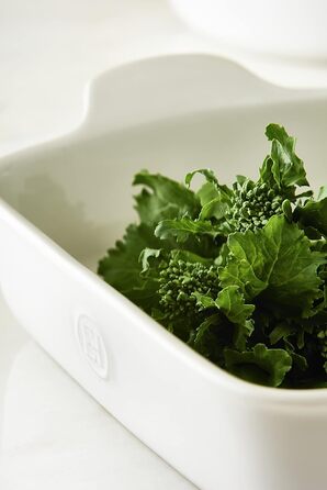 Маленька форма для запікання прямокутна 20 х 14 х 5 см, біла Emile Henry