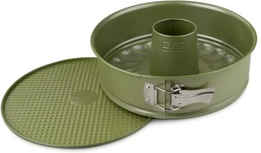 Форма для випічки роз'ємна 26 см з плоским і трубчастим дном Green Vision Zenker