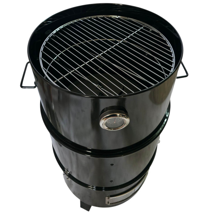 Вугільна коптильня GRILLI Barrel Smoker 400051 Код: 013194