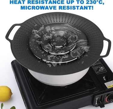 Крышка защита от выкипания и брызг из силикона 33,5 см PCXWTLN