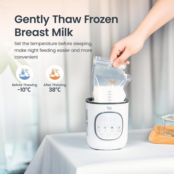 Електричний підігрівач дитячих пляшечок 8 в 1, 220 Вт femometer family