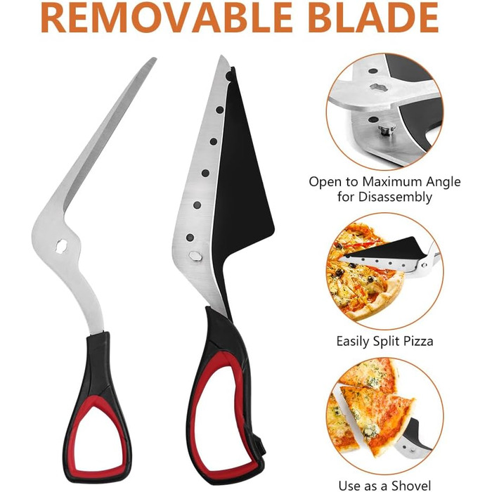 Ножиці для піци 27 см Vicloon