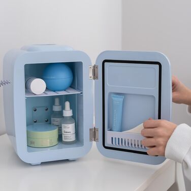 Міні-холодильник 4 л синій Flamingueo