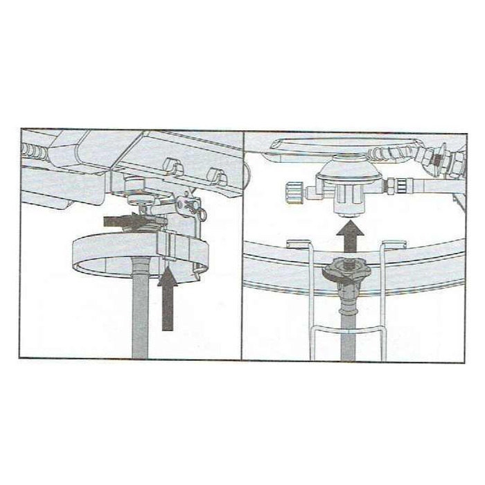 Адаптер для газового балона Napoleon