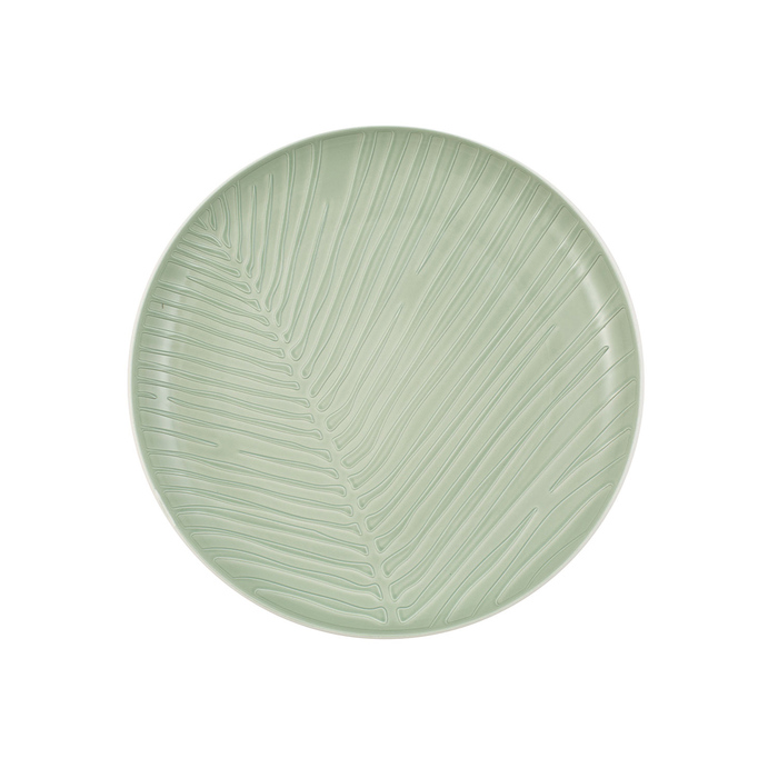 Тарелка 24 х 3 см светло-зелёная Leaf It's my match Villeroy & Boch