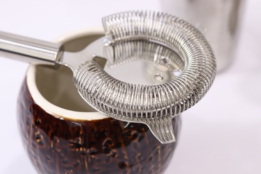 Набор бармена, 8 предметов, сатинированная сталь,  Urbanbar + ПОДАРОК бокал TIKI