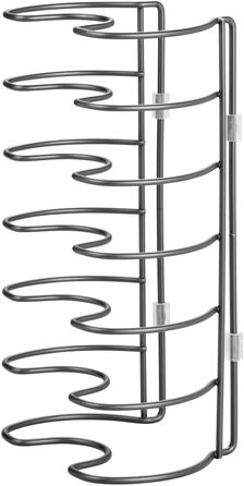 Підставка для посуду 33,5 x 16 x 13 см сіра mDesign