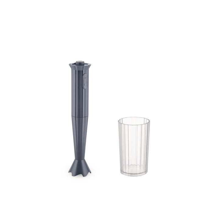 Блендер занурювальний сірий Plissé Alessi