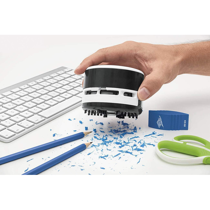 Портативний пилосос чорний-білий WEDO