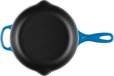 Чавунна сковорода LE CREUSET Signature, кругла, Ø Для всіх типів плит, вкл. Підходить для індукції, 1,93 кг, Гранат, 20182239490422 (Марсель, 23 см)