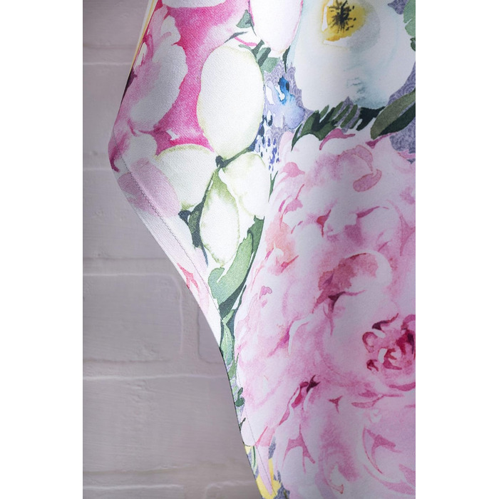 Набір з 3 багатоцільових кухонних рушників Maison d&39 Hermine Rural Christmas, 100 бавовна Барні рушники День подяки/Різдво (50 см x 70 см) (Солодка троянда-лаванда - Пишні лавандові троянди)