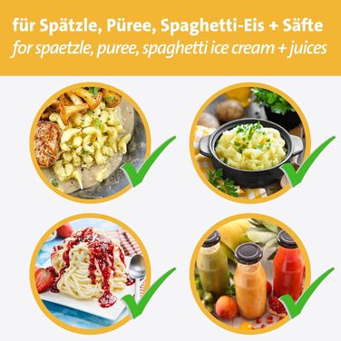 Картопляна машина, з круглою перфорацією, литий під тиском алюміній, довжина 41 см, шпецле-прес, срібло 61102260 срібло Одинарний одинарний