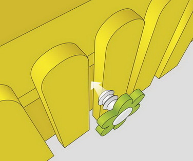 Набор из 3-х клипс Emsa LANDHAUS