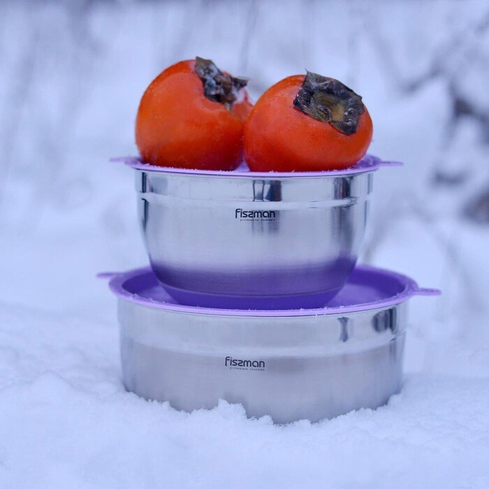 Миска з кришкою 20x12 см 3000 мл Fissman