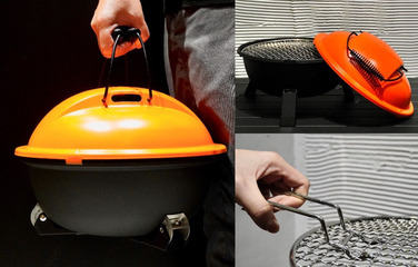 Портативный угольный гриль O-GRILL O-Burger Ø30cm 888200 Код: 012163