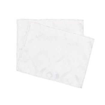 Набір серветок Tradilinge Brunch Blanc (білий), 100% поліестер, 45х45 см, 3 шт.