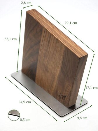 Тримач для ножів магнітний 25 x 22 x 9,8 см KoBros