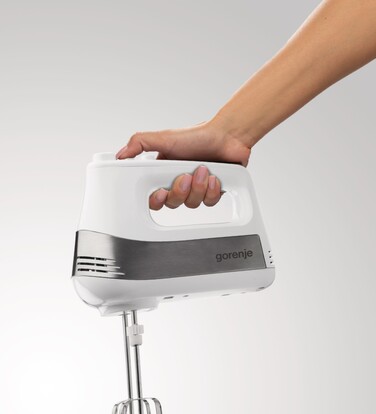 Gorenje Миксер стационарный 500Вт, насадки-4, чаша-пластик, 3л, белый