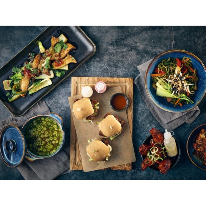 Міні-каструлька 14х17.2 см, 670 мл, Terra Porcelain Aqua Blue, GenWare