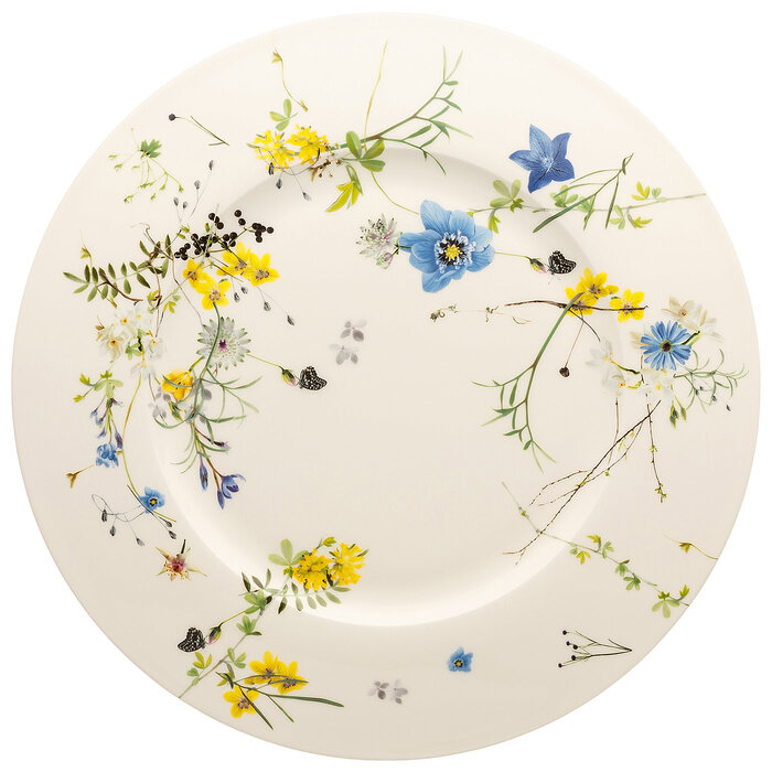 Тарілка сервірувальна / подставочной 33 см Fleurs des Alpes Brillance Rosenthal