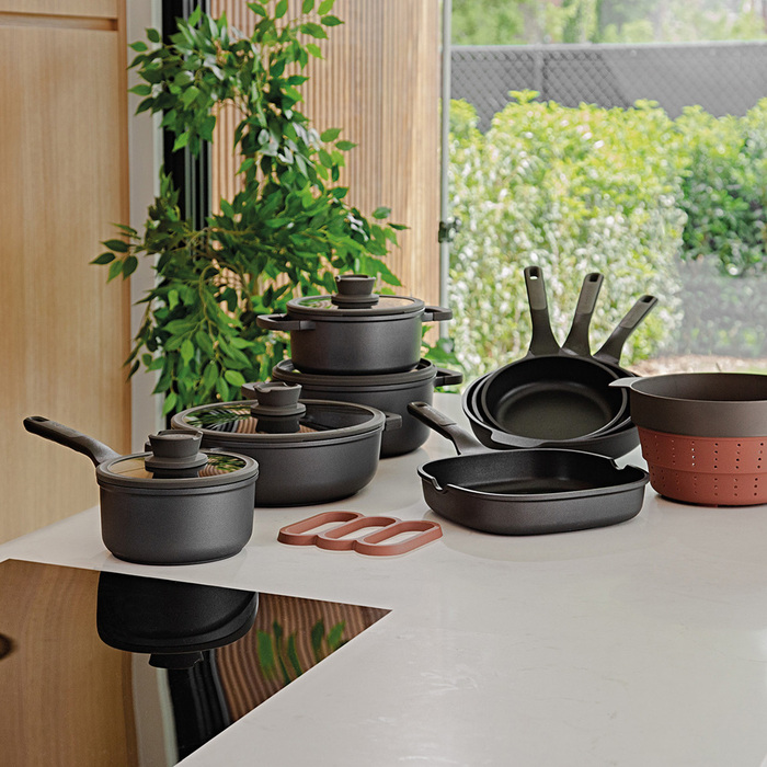 Сотейник с антипригарным покрытием BergHOFF LEO STONE+, диам. 28 см, 4,7 л