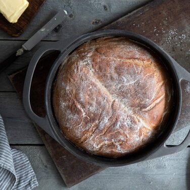 Кокотниця з кришкою 24 см, сірий Springlane Kitchen