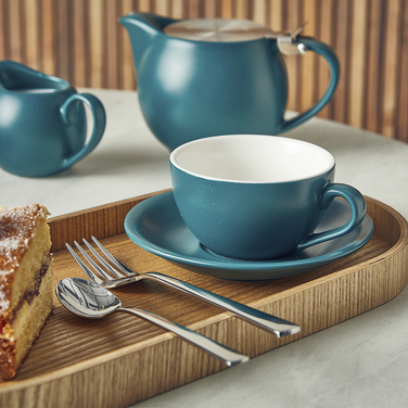 Чашка 340 мл, синьо-зелена матова, Matt Teal, Color Tea, GenWare