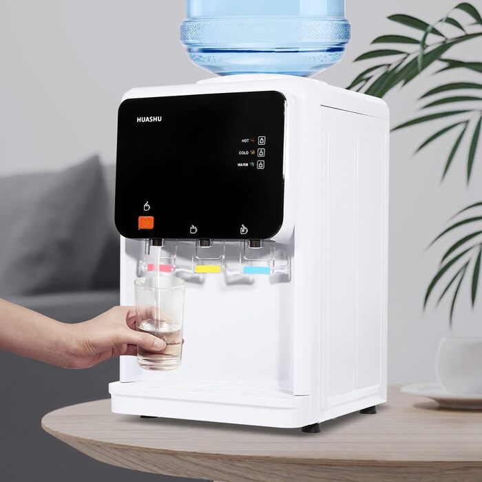 Електричний кулер для гарячої та холодної води 500 Вт білий DHQCQL