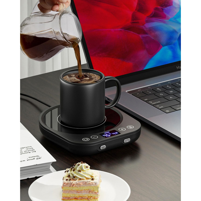 Подогреватель для чашек 35 Вт, черный MQFORU