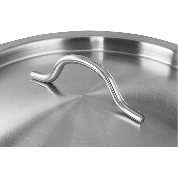 Каструля 20 л з нержавіючої сталі з кришкою 30 смRoyal Catering