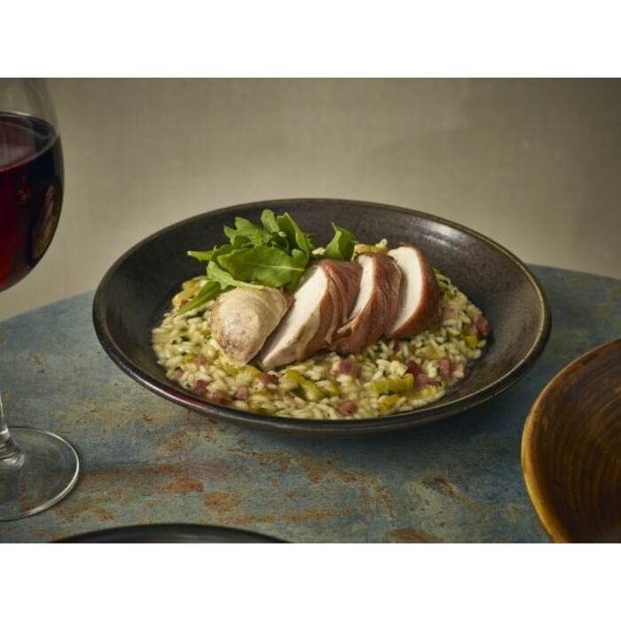 Тарілка глибока 25 xh 4 см, Terra Porcelain Black, GenWare