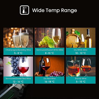 Винний холодильник до 46 пляшок Hisense