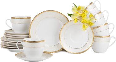 Кавовий сервіз 18 предметів, 6 персон Konsimo